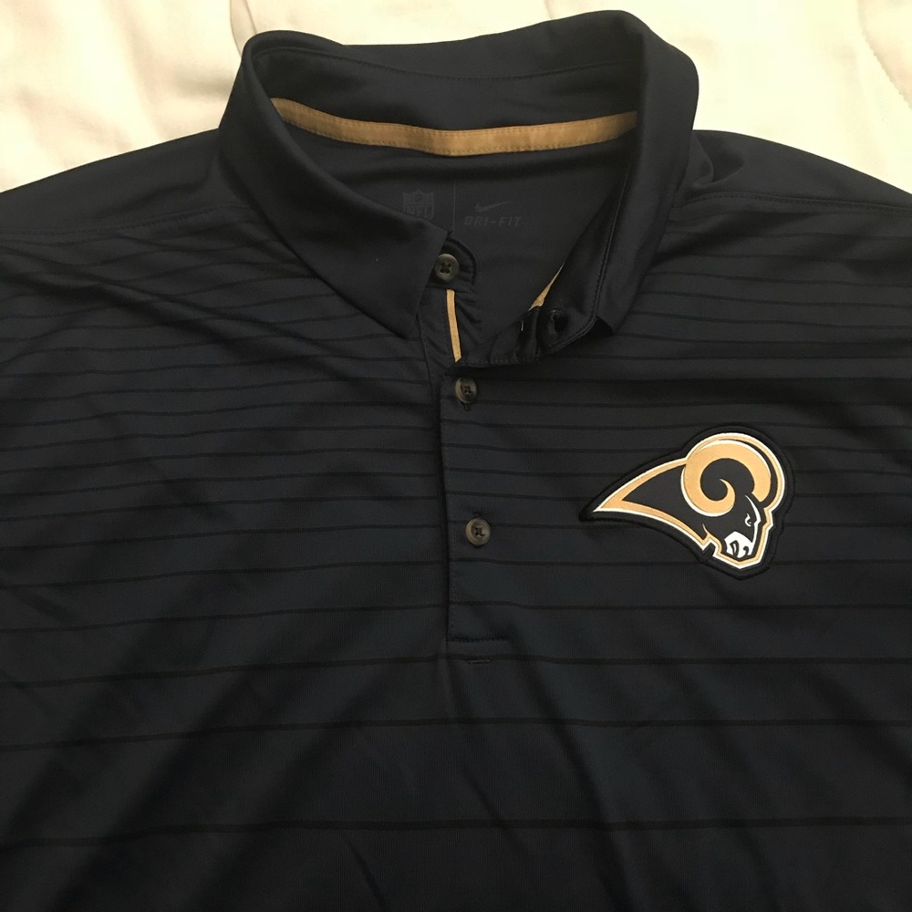 LA Rams Nike Dri-fit Polo